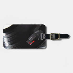 Vinyl Record Luggage Tag