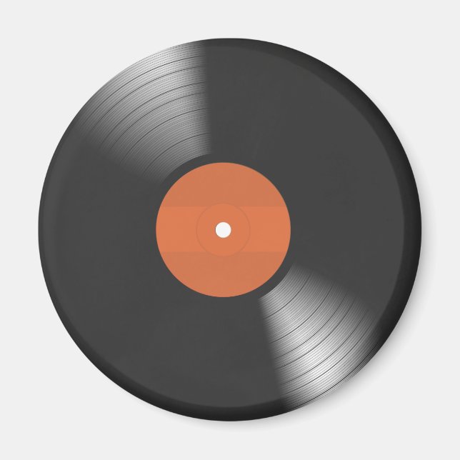 Vinyl Record Magnet (Front)
