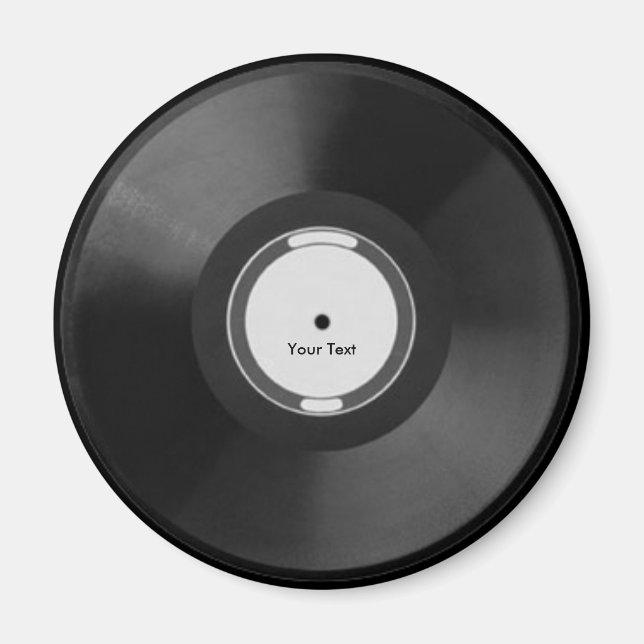 Vinyl.Record Magnet (Front)