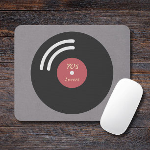 Vinyl Record Mouse Pad