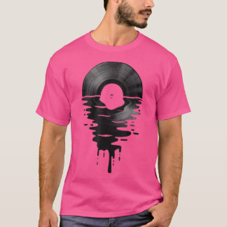 Vinyl Record Music Lp Classic 80s Sunset 3278 T-Shirt