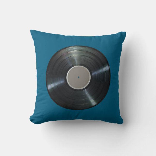 Vinyl Record Pillow (Front)