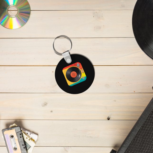 Vinyl Record Player Keychain (Creator Uploaded)