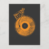 Vinyl Record Player Turntable Music Gift for DJ