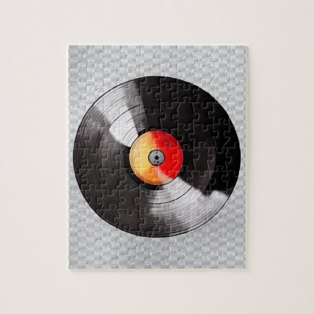 Vinyl Record Puzzle (Vertical)