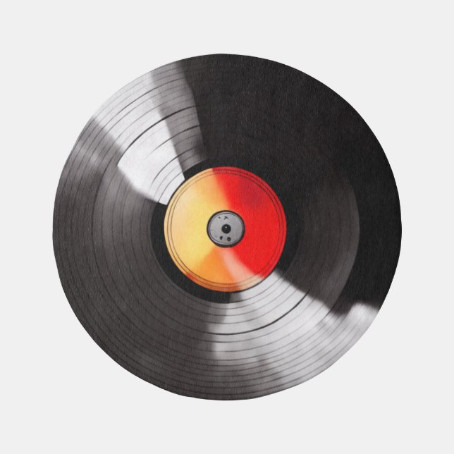 Vinyl Record Rug (Front)