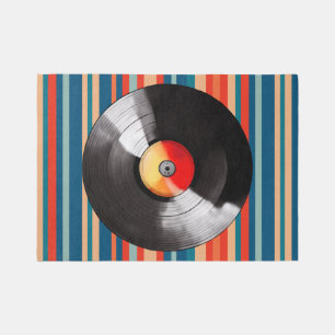 Vinyl Record Rug