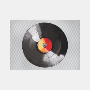 Vinyl Record Rug