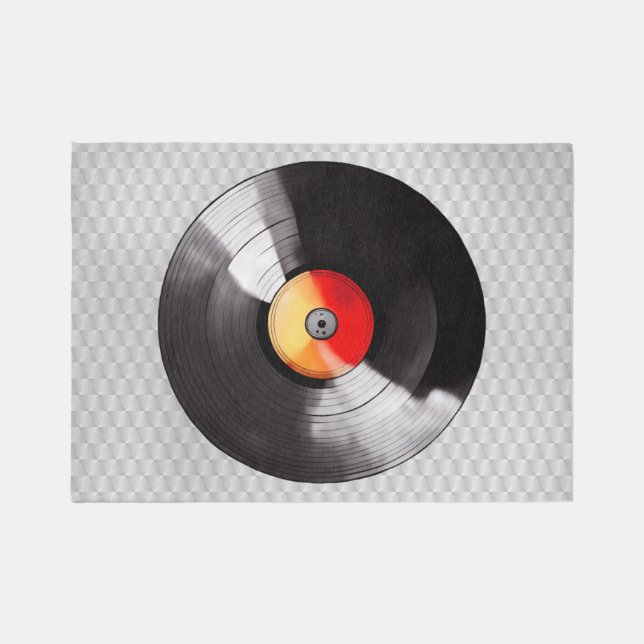 Vinyl Record Rug (Front)