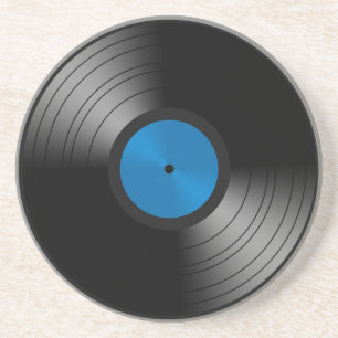 Vinyl Record Sandstone Coaster
