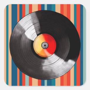 Vinyl Record Stickers
