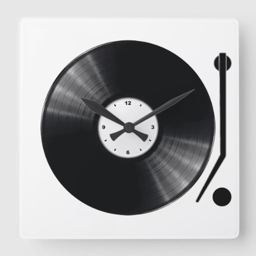 Vinyl Record Wall Clock