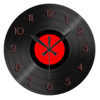 Vinyl Record Wall Clock