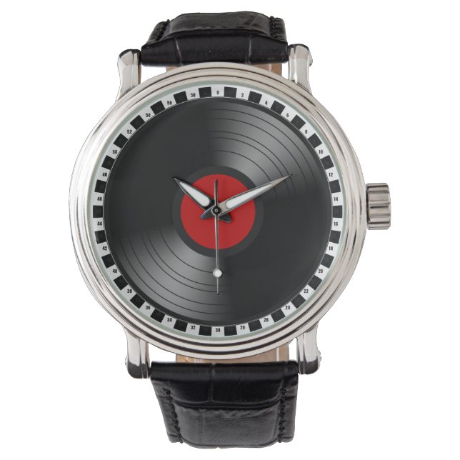 Vinyl Record Watch (Front)