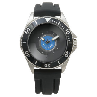 VINYL RECORD | with monogram or text Watch