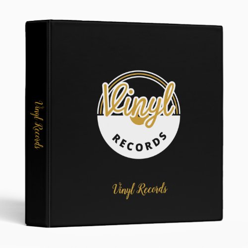 Vinyl Records Binder