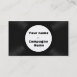 Vinyl Records Business Card at Zazzle