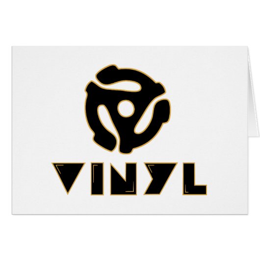vinyl records cards (Front Horizontal)
