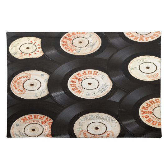 Vinyl Records Placemat
