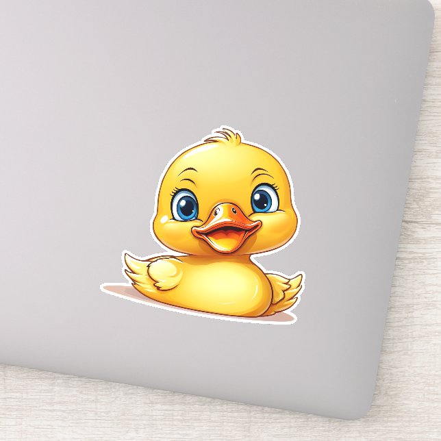 Vinyl - Rubber Ducky Decal (Detail)