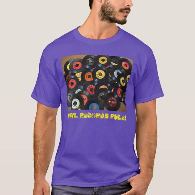 Vinyl Rules T-Shirt (Front)