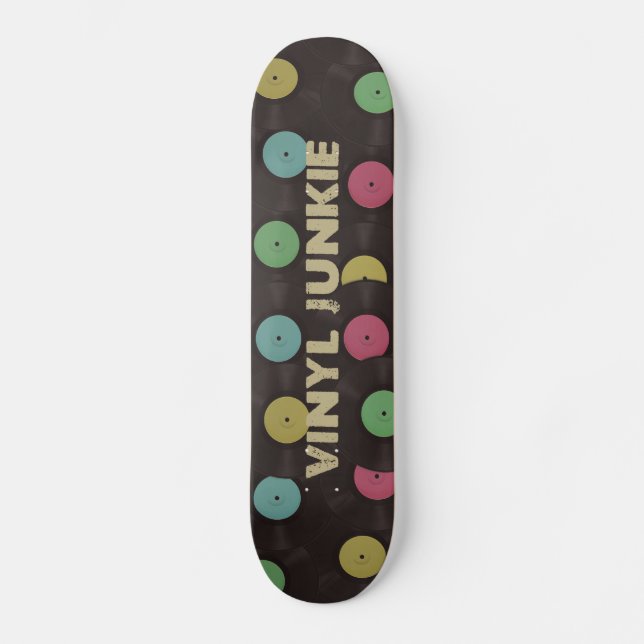 Vinyl Skateboard (Exclusive) (Front)