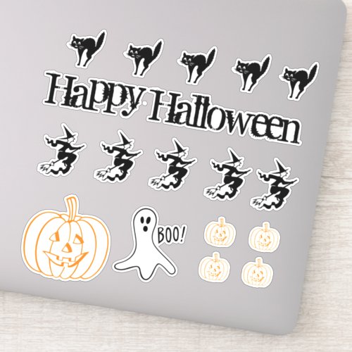 Vinyl Sticker _ Halloween Theme 1