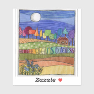 Vinyl Sticker Landscape