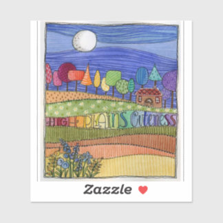 Vinyl Sticker Landscape
