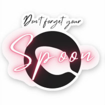 Vinyl Sticker - New Spoonie Sister Logo