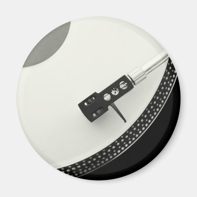 Vinyl Turntable Record Player Needle Magnet (Front)