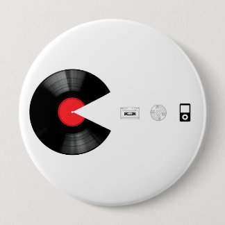 VINYL VILLAIN eating EVERYTHING Button