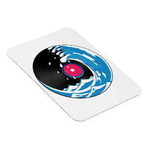 Vinyl Wave Magnet