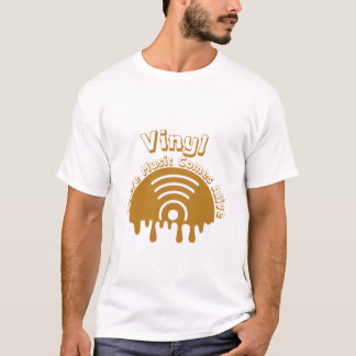 Vinyl: Where Music Comes Alive – Analog Sound Tee
