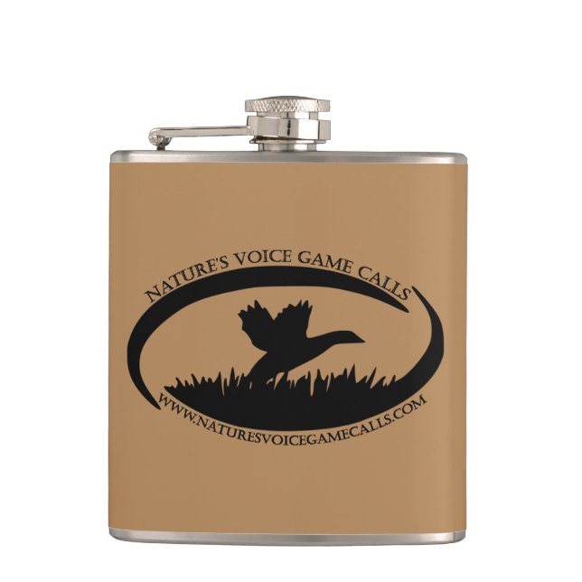 Vinyl Wrapped Flask (Front)