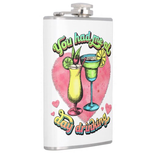Vinyl Wrapped Flask