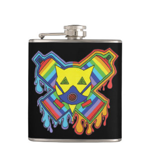 Vinyl Wrapped Flask