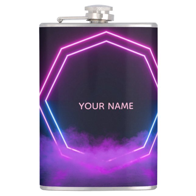 Vinyl Wrapped Flask (Front)
