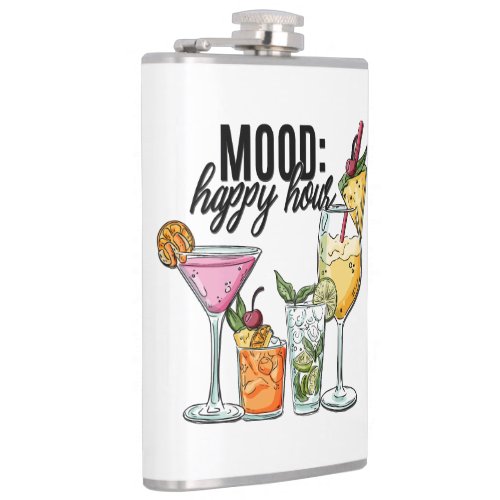 Vinyl Wrapped Flask