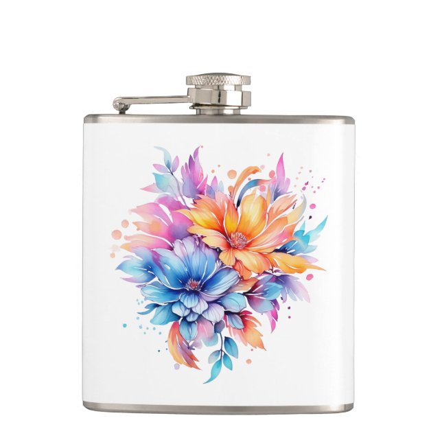Vinyl Wrapped Flask (Front)