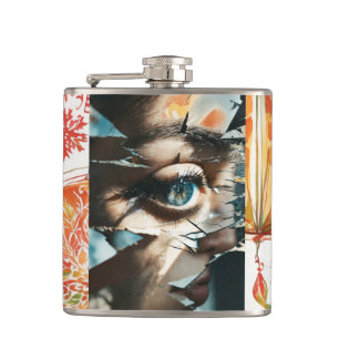 Vinyl Wrapped Flask