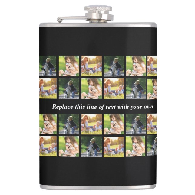 Vinyl Wrapped Flask (Front)