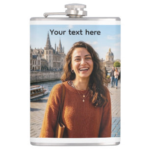 Vinyl Wrapped Flask