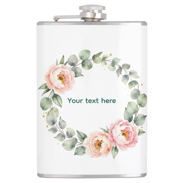 Vinyl Wrapped Flask (Front)