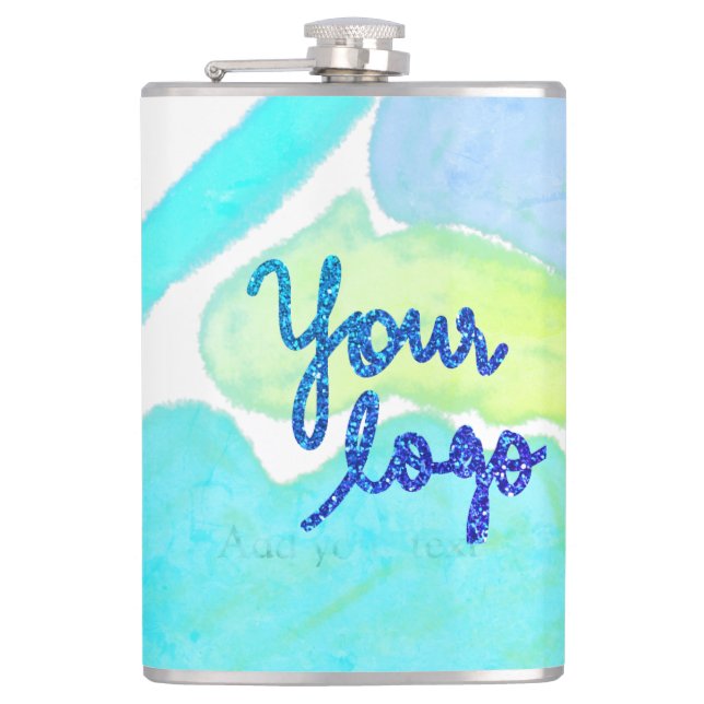 Vinyl Wrapped Flask (Front)