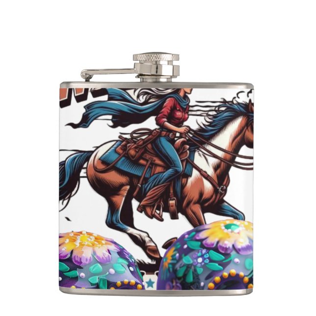 Vinyl Wrapped Flask (Front)