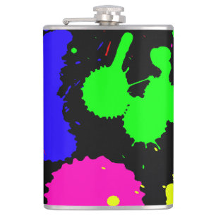 Vinyl Wrapped Flask, 8 oz. Flask