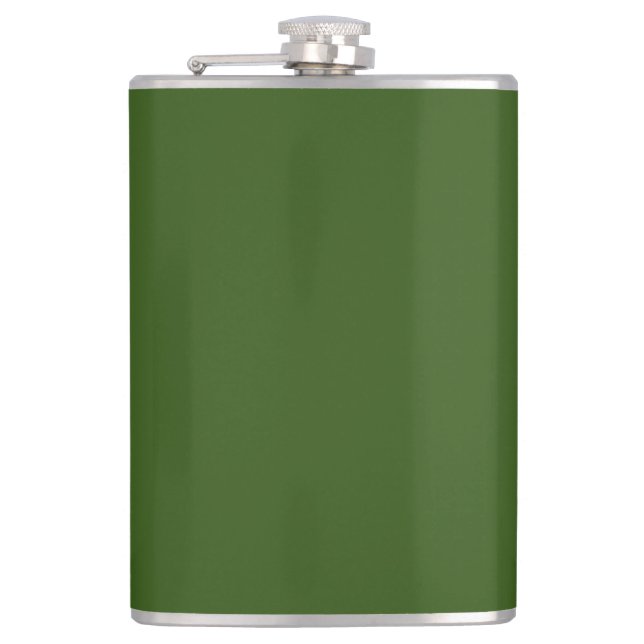 Vinyl Wrapped Flask, 8 oz. Flask (Front)