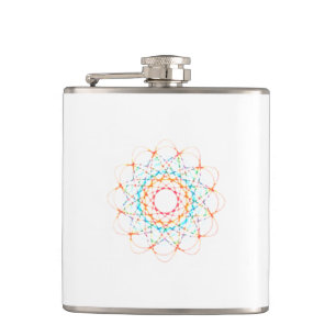 Vinyl Wrapped Flask style design