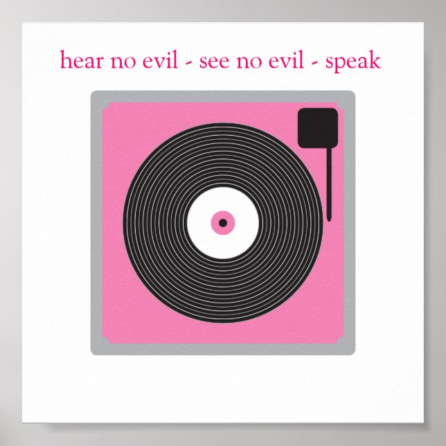 vinyle-eye poster (Front)